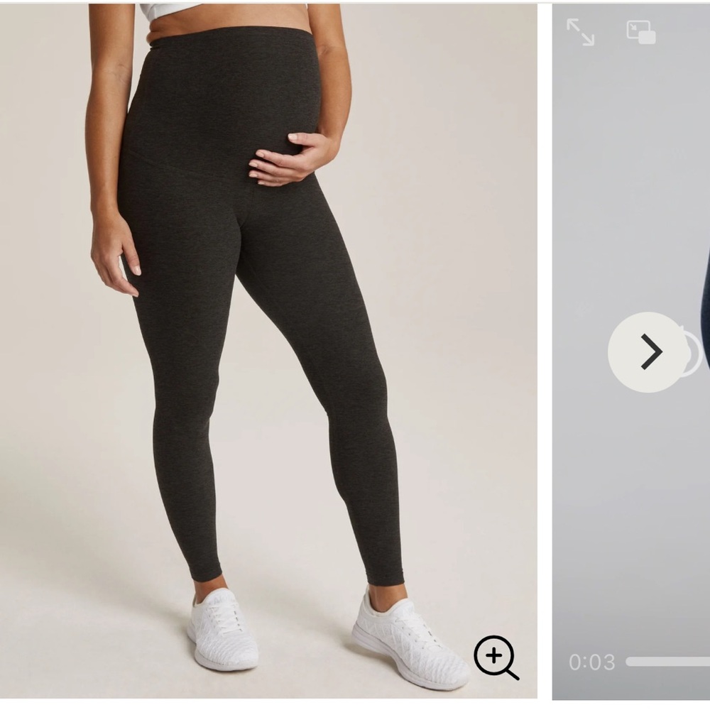 Beyond Yoga Spacedye Love the Bump Midi Maternity Legging